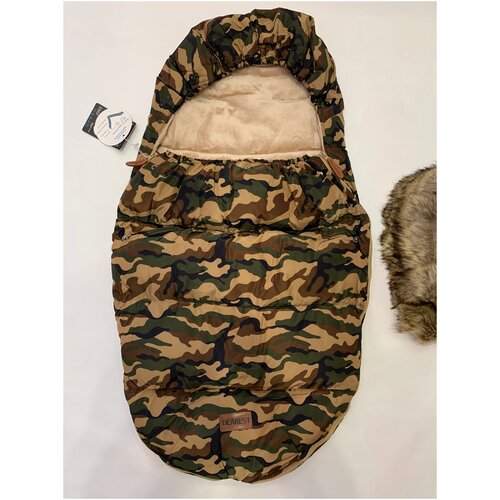 фото Спальный мешок для детей dearest хаки (militarry)