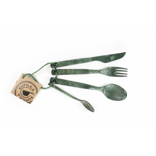 фото Набор столовых приборов kupilka cutlery, зеленый