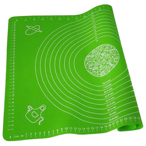 фото Коврик силиконовый для выпечки , 70х70 см (зеленый) casalinghi