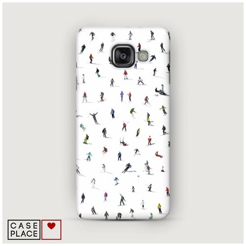 фото Чехол пластиковый samsung galaxy a5 2016 хобби лыжи case place