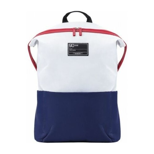 фото Рюкзак xiaomi 90 points lecturer casual backpack white/blue