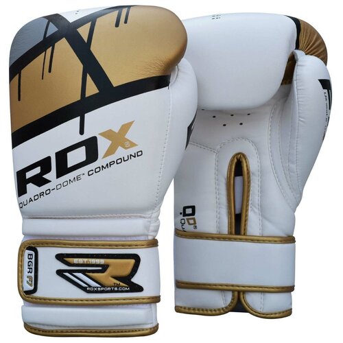 фото Боксерские перчатки rdx boxing glove bgr-f7 golden 16 унций