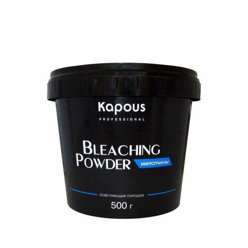 фото Осветляющий порошок для волос kapous bleaching powder microgranules 500ml