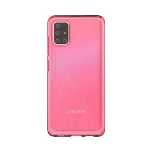 фото Samsung чехол (клип-кейс) samsung для samsung galaxy m51 araree m cover красный (gp-fpm515kdarr)