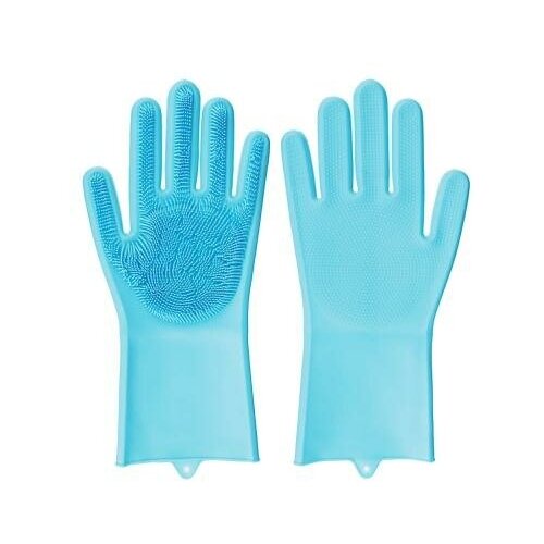 фото Vetta перчатки для мытья посуды, силикон, 5 цветов
