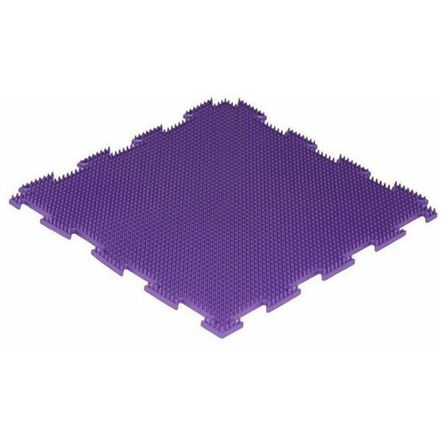 фото Модульный коврик ортодон "трава" жёсткая (фиолетовый)