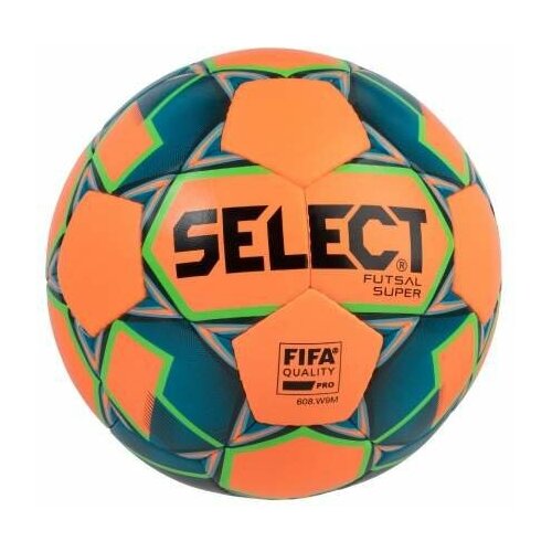 фото Футбольный мяч select futsal super fifa оранжевый