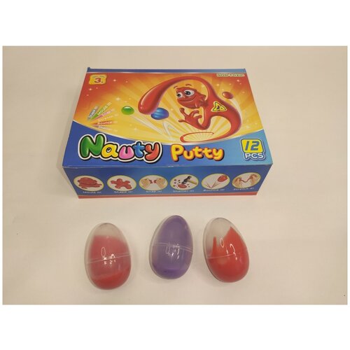 фото Жвачка для рук комбо набор из 3- х штук, меняет цвет, nano gum в яйце нет бренда