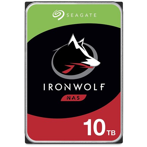 фото Жесткий диск seagate ironwolf 10 tb st10000vn0008 серебристый