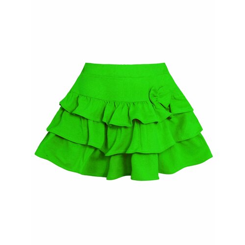 фото Школьная юбка иново, размер 134, зеленый