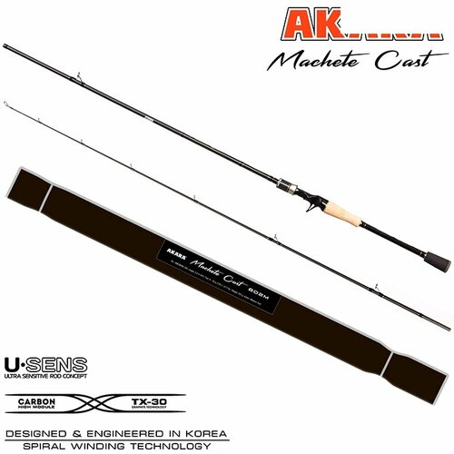фото Спиннинг штекерный угольный akara machete cast (21-62) h