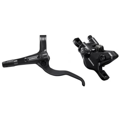 фото Тормоз дисковый shimano bl-mt401/br-mt410 2022 левый передний, 1000мм