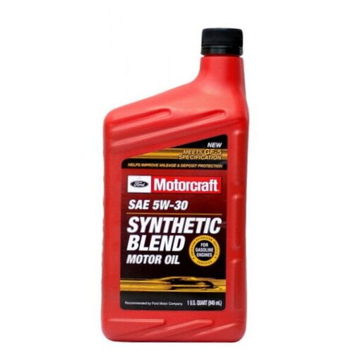 фото Масло моторное ford motorcraft premium synthetic blend 5w-30 полусинт. (0,946 л)