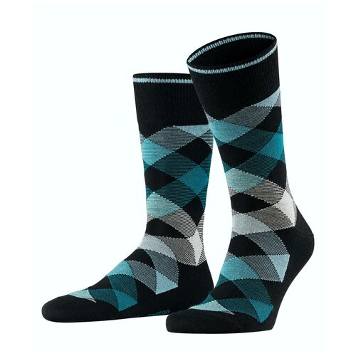 фото Мужские носки burlington, 1 пара, классические, нескользящие, размер 40-46, черный