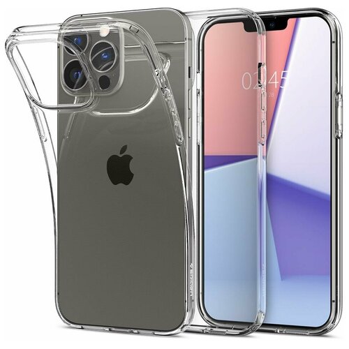 фото Чехол spigen liquid crystal (acs03254) для iphone 13 pro (crystal clear)