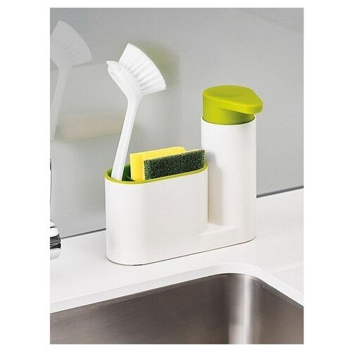 фото Органайзер для кухни и ванны с дозатором для мыла / органайзер на мойку / дозатор для кухни и ванны / sink tidy sey homeshop