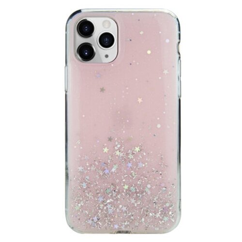 фото Чехол switcheasy starfield для iphone 11 pro прозрачный розовый