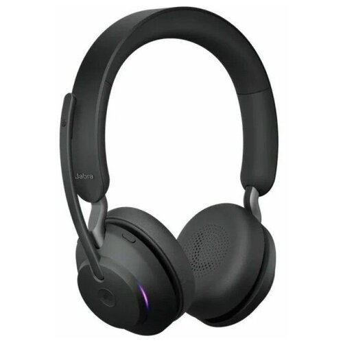 фото Компьютерная гарнитура jabra evolve2 65 link380a ms stereo черный