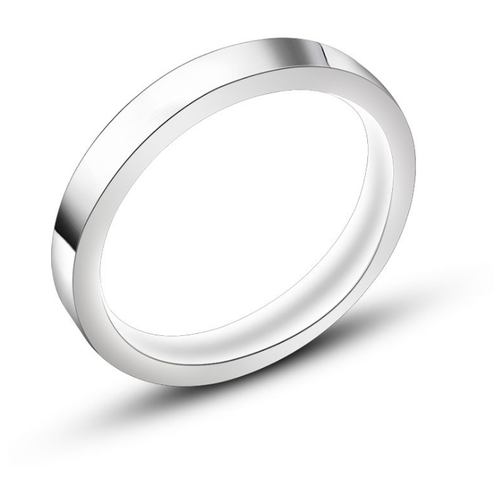 фото Тонкое базовое кольцо из стали r8057, размер 15 mr. morgan