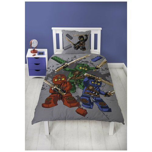 фото Комплект постельного белья с героями lego (ninjago masters)