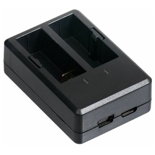 Зарядное устройство USB спаренное для аккумуляторов SJCAM аккумулятор sjcam для sj6 legend