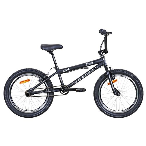 фото Велосипед 20" avenger bmx c201b, черный/серый