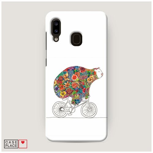 фото Чехол пластиковый samsung galaxy a30 хобби велосипед 8 case place