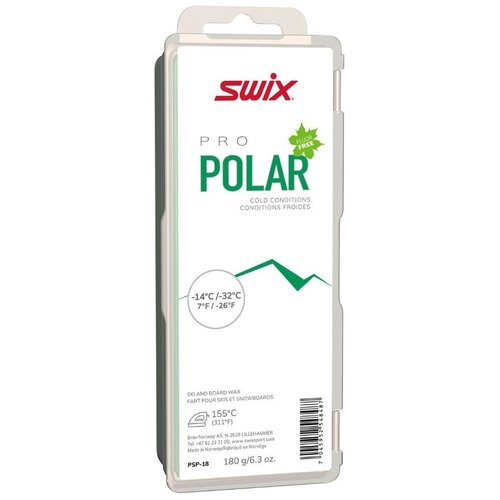 фото Мазь для лыж swix ps polar, зелeный, 0.18