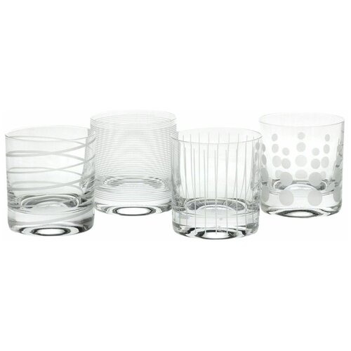 фото "стакан для виски 360мл, набор 4 шт хрустальное стекло" mikasa
