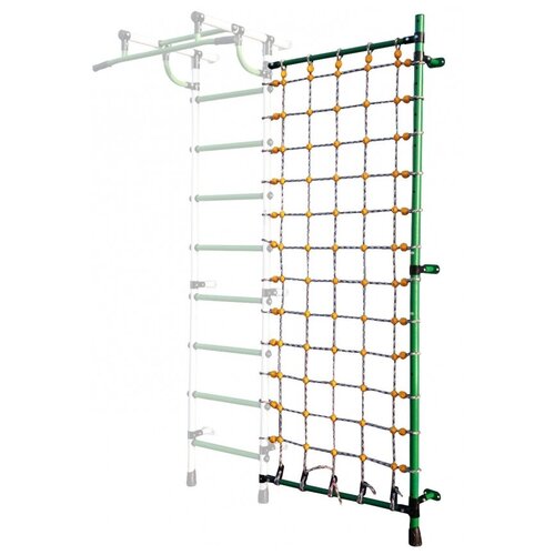 фото Дополнительная стойка к пристенному дск с сеткой для лазания формула здоровья