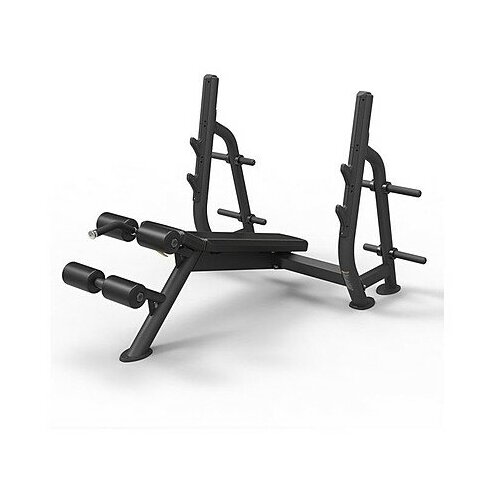 фото Олимпийская скамья с отрицательным углом наклона spirit fitness sp-4211