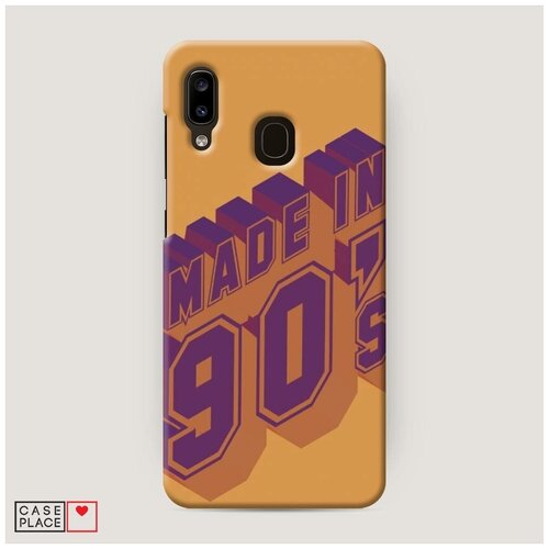 фото Чехол пластиковый samsung galaxy a30 made in 90s case place