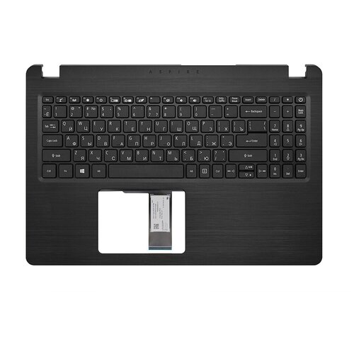 фото Клавиатура для ноутбука acer aspire 5 a515-52g черная топ-панель
