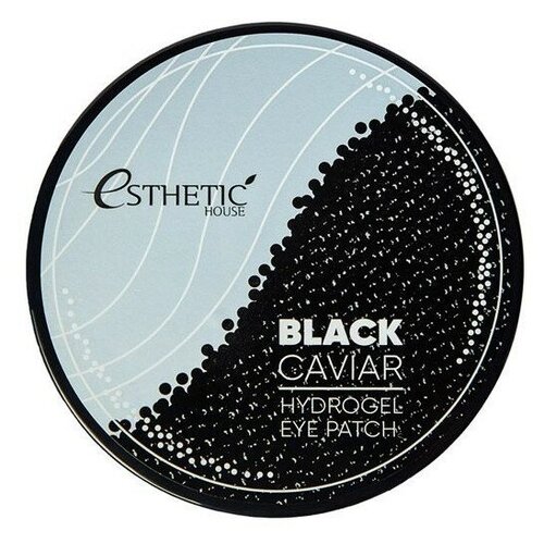 Фото - ESTHETIC HOUSE Black Caviar Hydrogel Eye Patch ( Гидрогелевые патчи для глаз черная икра) 60 шт esthetic house гидрогелевые патчи для век с экстрактом чёрной икры black caviar 60 шт