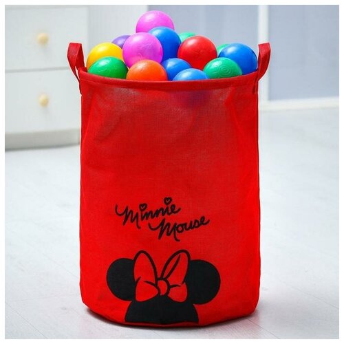 фото Disney корзина текстильная "minnie mouse" минни маус, 45*35*35 см