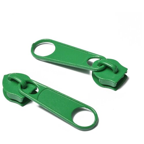 фото Замок maxzipper без фиксатора, тип 5, цвет f243, зеленый (f. замок. бфи.5.243) max zipper