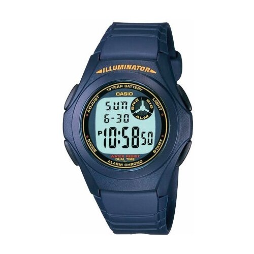 фото Японские часы casio f-200w-2bd мужские