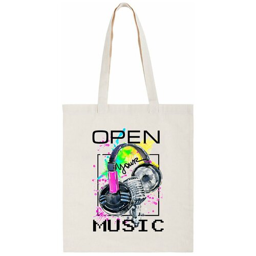 фото Сумка-шоппер coolpodarok "open your music6"