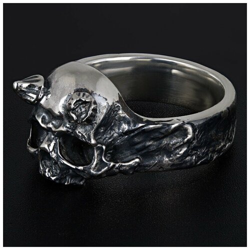 фото Перстень lazurit online, серебро, 925 проба, чернение, размер 17.5 lazurit-online