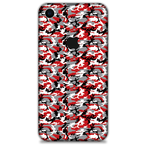 фото Чехол- наклейка виниловый skinz для iphone xr камуфляж red