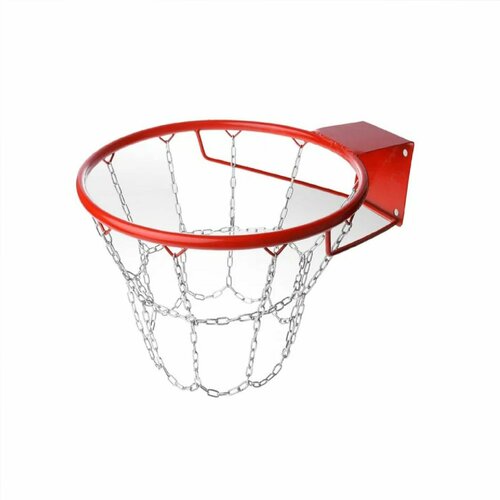 фото Корзина баскетбольная №7 с цепью/ кольцо для баскетбола / кольцо для дома и улицы play smart