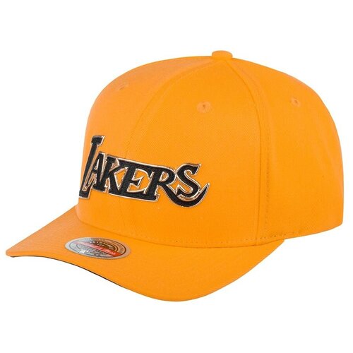 фото Бейсболка mitchell ness 6hssjs19259-lalyell los angeles lakers nba, размер one mitchell & ness