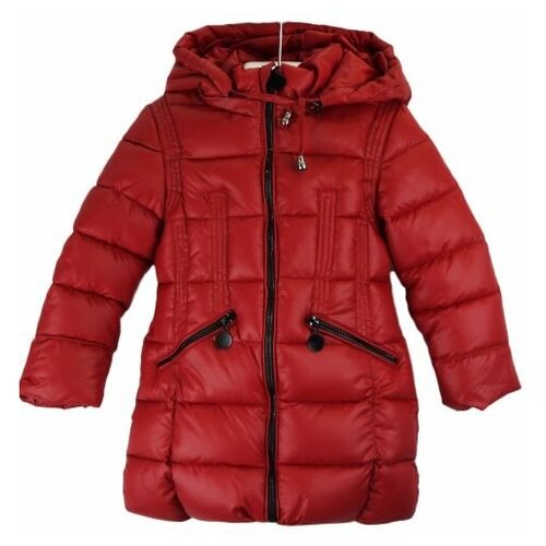 фото Куртка для девочки, зимняя, удлиненная, haimott&blante