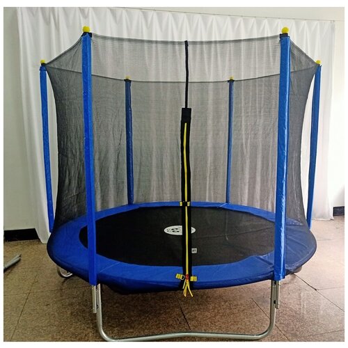 фото Детский батут trampoline 8 ft (244 см) light blue тридевятое царство