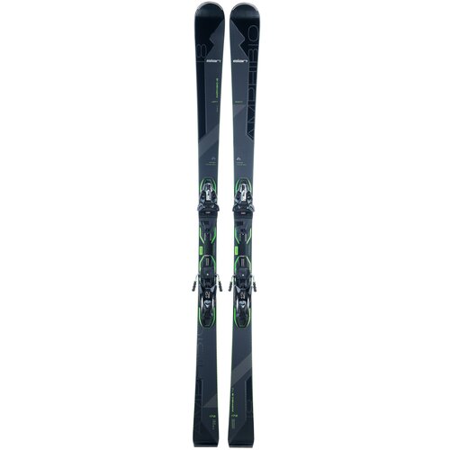 фото Горные лыжи с креплениями elan 2020-21 amphibio 18ti2 fusionx + emx 12 fusionx black/silver (см:172)