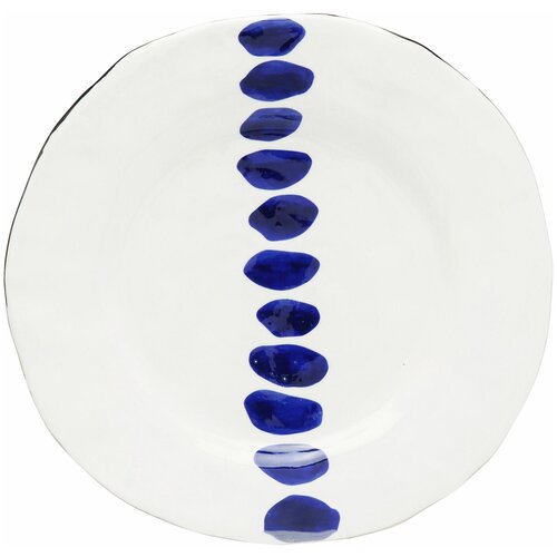 фото Kare design тарелка bridge, коллекция "мост" 27*3*27, керамика, белый