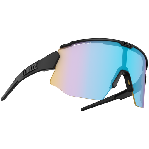 фото Спортивные очки bliz breeze nano optics black nordic light (оранжевая линза), со сменными линзами (2 линзы)