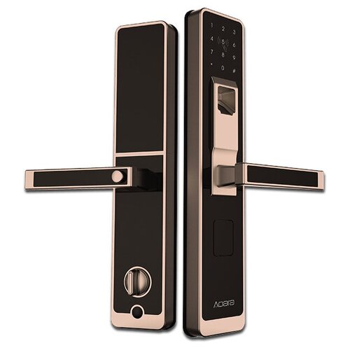 фото Умный дверной замок с отпечатком пальца xiaomi aqara smart door lock znms11lm (вправо) 40-80