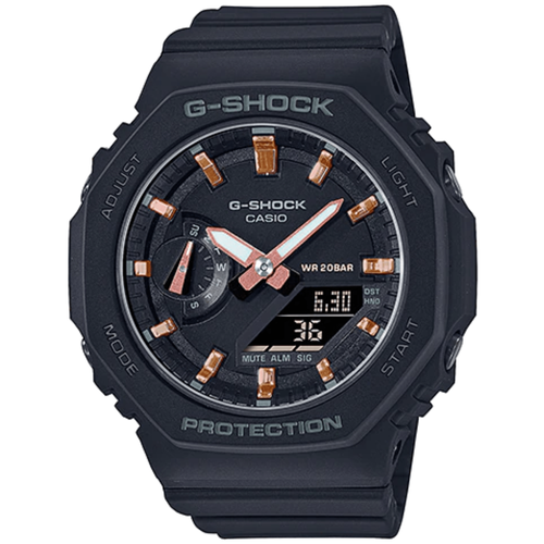 фото Наручные часы casio g-shock gma-s2100-1aer, серебряный