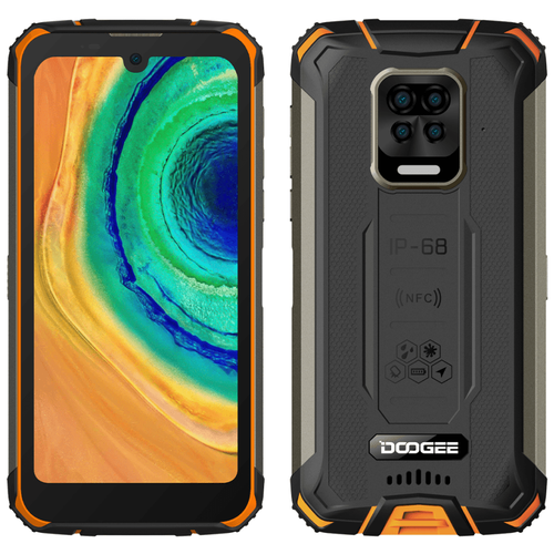 фото Смартфон doogee s59 4+64 гб fire orange